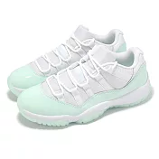 Nike 休閒鞋 Wmns Air Jordan 11 Retro Low 女鞋 男鞋 Igloo 蒂芬妮綠 AH7860-103