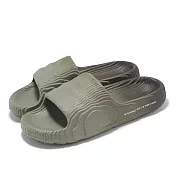 adidas 拖鞋 Adilette 22 男鞋 女鞋 灰 棕 波浪紋 涼拖鞋 愛迪達 JH7794