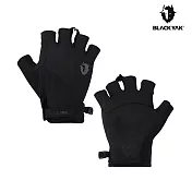 BLACKYAK ALPINE半指手套 M 黑色