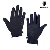 BLACKYAK 女 透氣全指手套 M 海軍藍