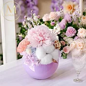 【Floral M】義大利波波里花園永生花禮（贈送5ml香氛油）