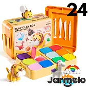 【JarMelo 原創美玩】萌趣寶貝膠囊超輕黏土組 (24色) JA99919  (24色) JA99919