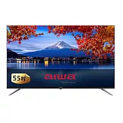 AIWA 日本愛華 55吋4K HDR Google TV QLED量子點智慧聯網液晶顯示器 AI-55QL25