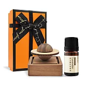 O’Pretty 歐沛媞 原創手作香氛擴香木-胡桃木星球+天然草本精油(任選) 薰衣草