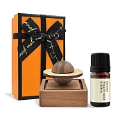 O’Pretty 歐沛媞 原創手作香氛擴香木-胡桃木星球+天然草本精油(任選) 胡椒薄荷