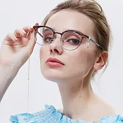 seoul show首爾秀 鏤空愛心圈兩用口罩掛繩鏈墨鏡平光眼鏡鍊老花近視防丟鍊  玫瑰金