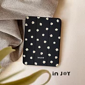 INJOYmall for iPad mini7/mini6/mini5 系列 Smart cover皮革平板保護套 附筆槽 快樂小雛菊款 mini5(內側筆槽)