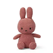 BON TON TOYS Miffy米菲兔ECO燈芯絨填充玩偶- 23cm (玫瑰粉)