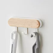 磁吸木質3勾掛架-4入