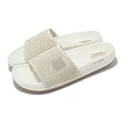 Skechers 拖鞋 Arch Fit Hyper Slide-LENA 女鞋 米白 針織 涼拖鞋 140469NAT