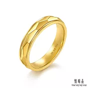 【點睛品】流轉光芒 黃金戒指 _計價黃金(港圍21)