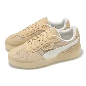 Puma 休閒鞋 Palermo Moda Vintage 女鞋 卡其 白 ROSE 同款 復古 德訓鞋 39882405 24cm BEIGE/IVORY