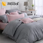【麗塔寢飾】莫代爾 美規床包 席夢思床包 TWIN XL 96*201cm 粉紅