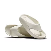 W Nike Calm Flip Flop Sail 夾腳拖鞋 全白 FD4115-003 US10 27cm