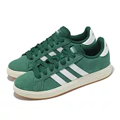 adidas 休閒鞋 Grand Court Base 00s 男鞋 綠 白 復古 麂皮 膠底 愛迪達 IH6187