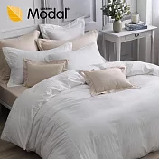 【麗塔寢飾】莫代爾 美規床包 席夢思床包 FULL 134*189cm 白色