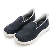 MOONSTAR月星 EZGO鞋拔秒穿休閒女鞋 JP24 單寧藍