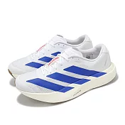 adidas 慢跑鞋 Adizero Evo SL M 男鞋 白 藍 緩震 運動鞋 愛迪達 JS4494