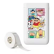 【NIIMBOT 精臣】D101 蠟筆小新 標籤機 ★附白色貼紙