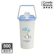 【美國康寧】Snapware 比得兔 鋅動輕瓷大容量不鋼手提保溫杯800ml-白色