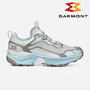 GARMONT 女款 GTX 低筒越野疾行健走鞋 9.81 Engage WMS 002943 (S05021)｜黃金大底 GoreTex 疾速健行 越野跑 UK4 淺灰-淺藍