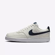 Nike Court Vision Lo [HQ4867-101] 男 休閒鞋 運動 低筒 基本款 百搭 米 深藍