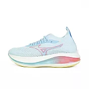 Mizuno Neo Zen [J1GD259175] 女 慢跑鞋 彈力 支撐 緩震 美津濃 水藍 粉紅