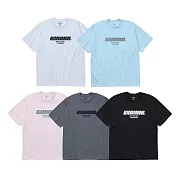 Neighborhood 25S/S NH. Tee SS-1 重影Logo 圓領短袖 251PCNH-ST01 L 粉