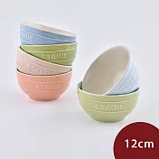 Staub 馬卡龍餐碗 6入組 12cm 餐碗 沙拉碗 陶瓷碗
