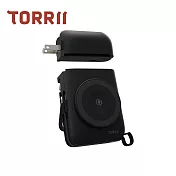 【TORRII】SOLA太能充磁吸行動電源 (贈萬國轉接插頭) 黑色