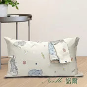 【Lily Royal皇家百合】60支天絲枕頭套一對2入組 無 Noelle-諾爾