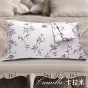 【Lily Royal皇家百合】60支天絲枕頭套一對2入組 無 Camilla-卡拉米