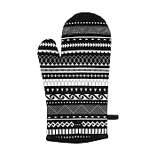 《EXCELSA》烘焙隔熱手套單支(圖騰) | 防燙手套 烘焙耐熱手套