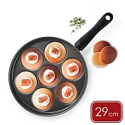 《EXCELSA》Discocook 7格不沾平底鍋(29cm) | 平煎鍋 多格平底鍋 多格煎鍋 造型煎鍋