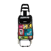 《EXCELSA》Peanuts購物菜籃車 | 菜籃車 買菜車 推車 史努比 Snoopy - 卡通38L