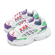 adidas 休閒鞋 Ozmillen EL C 中童 小朋友 白 紫 巴斯光年 玩具總動員 聯名 JI0078 21cm WHITE/MULTI-COLOR