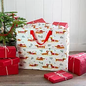 《Rex LONDON》環保搬家收納提袋 | 購物袋 環保袋 收納袋 棉被袋 - 臘腸狗