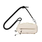 MAGEASY Bun Sacoche 機能掛繩隨行包 掛繩 月光杏 + 沈穩黑