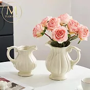 【Floral M】法式洛可可優雅陶瓷壺花瓶