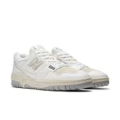 New Balance 550 White 白灰色 復古 皮革 休閒鞋 運動鞋 男女款 男鞋 BB550PWG  22.5cm 白灰