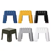 【SHUTER 樹德】小櫃椅 7色可選 6個入 /組 CH-28 黑色