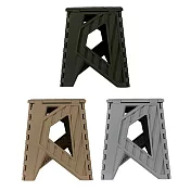 【SHUTER 樹德】貨櫃小折凳 4色可選 6個入 /組 CH-40 軍綠