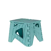 【SHUTER 樹德】貨櫃小小折 4色可選 6個入 /組 CH-25 湖水藍