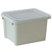 【SHUTER 樹德】塔塔家置物箱 7.5L 暖米灰/淺黛綠 3個入 /組 HA-2328K 淺黛綠