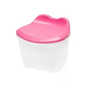 【SHUTER 樹德】皮皮蛙置物箱 7.8L 4色可選 3個入 /組 CB-12L 粉紅/白