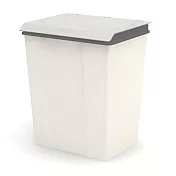 【SHUTER 樹德】收納桶 垃圾桶 黑灰/白 3個入 /組 RB-28L