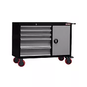 【SHUTER 樹德】工具車-已組裝 黑身灰抽 /組 TC4-510