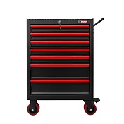 【SHUTER 樹德】七抽工具車-已組裝 紅/黑色 /組 TC5-25