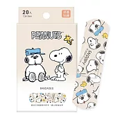 【ONEDER 旺達棉品】蠟筆小新OK繃  史努比OK繃 (20入) Snoopy正版授權舒適貼繃 創可貼 台灣製- 史努比 SN-OK01