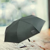 大傘面全遮光黑膠布自動摺疊傘-27吋-1支 叢林綠